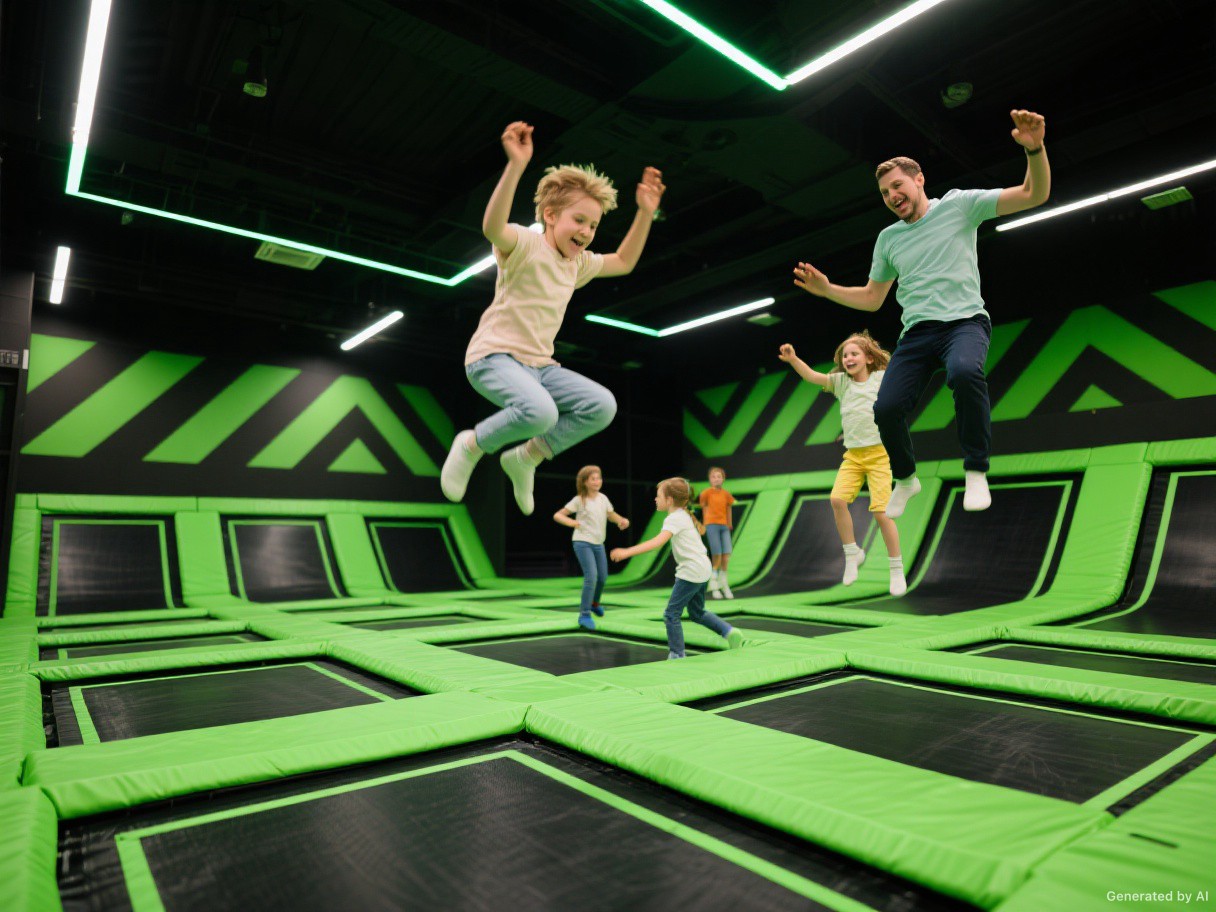 Parque de trampolines